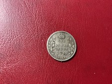 British India 2 Annas 1904 Silver