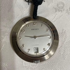 Seiko Retro Pocket Watch Mechanical Hand Wound Vintage Timepiece Classic