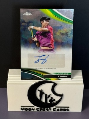 Juncheng Shang   (Auto | Chrome) -- 2025 Topps Chrome Tennis   #CA-JSG