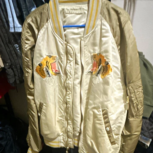 Alpha Industries Roaring Tiger Reversible Bomber Jacket - product listing photo