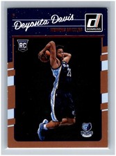 2016-17 Panini Donruss Deyonta Davis RC #175 Rookie Card NBA Memphis Grizzlies