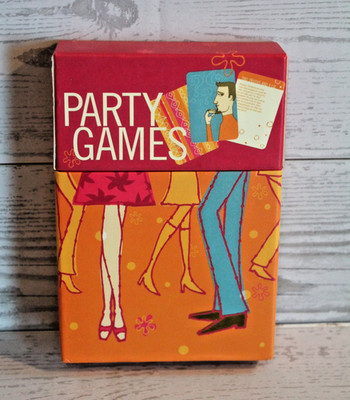Party Games 50 Incredibly Fun Crowd-Pleasers Game Cards (2002 Compass Labs)