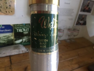 ロッド The WALTON POWELL 7ft 6in. #3/4/5 2Tip. Walton Powell Hexagraph Fly Fishing Rod. 7' 2-3wt. W/ Tube & Sock