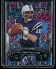 Peyton Manning 2024 Topps Resurgence Sky Blue & Pink Shock #44 Colts
