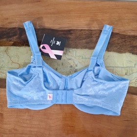 New Wacoal Awareness Full Figure Blue Bra Style # 85567 size 36D