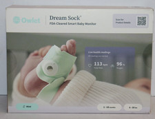 Owlet Dream Sock  - FDA-Cleared Smart Baby Monitor - Track Live Pulse Heart Ra