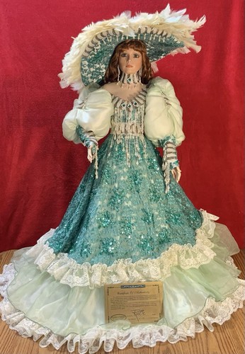 Rustie Porcelain Collectible Doll "JADE FANTASY " YR 2000 #11/ 2000 PRE-OWNED A+ - Picture 1 of 19