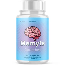 (1 Pack) Memyts Nootropic All Natural Max Formula Brain Supplement 60 Capsules