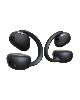 Baseus Bowie MC2 Open Ear Clip On Earbuds, CloudComfort 2.0 Wrap-Around Black