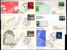 / GERMANY, NETHERLANDS 1963 - 6 POSTCARD - SPACE