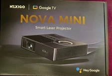 NEXIGO Nova Mini Smart Laser Projector. Google TV. Full HD Native. Dolby Audio.