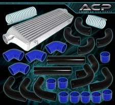 28"X7"X2.75" Front Mount Intercooler Set+ 2.5" T6061 Aluminum Pipe Piping Kit