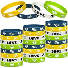 FSHANEE Pickleball Rubber Bracelets Party Supplies Pickleball...