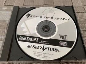 SEGA Saturn Steep Slope Sliders Trial Version Non-Release Opened Snowboard Game