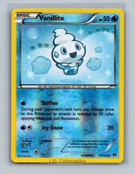 Vanillite 43/162 XY BREAKthrough Reverse Holo