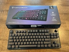 Turtle Beach Vulcan II TKL Wired Compact RGB Mechanical Keyboard- Open box 