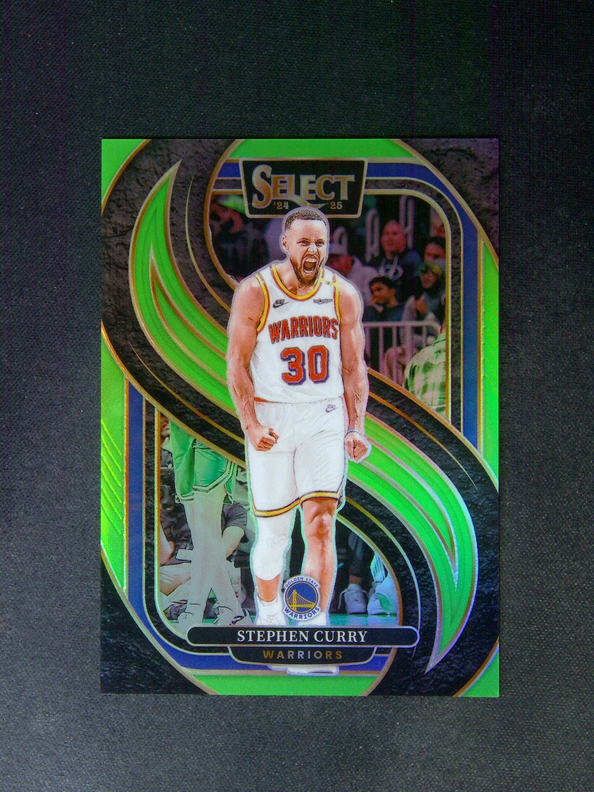 2024-25 Panini Select Stephen Curry #143 Premier Neon Green /75