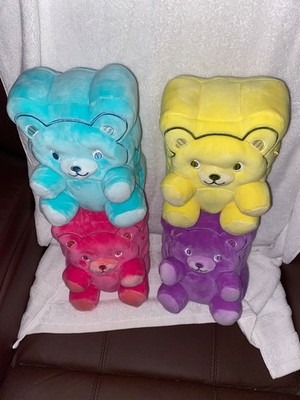 RUSS Snackeez-GUMMY BEARS 2024 Brand new(no tag) Pink,Purple,Yellow,Aqua