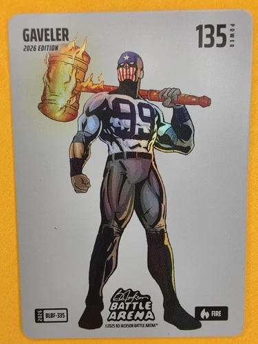 2026 Bo Jackson Battle Arena Griffey Gaveler Blizzard Battlefoil #BLBF-335