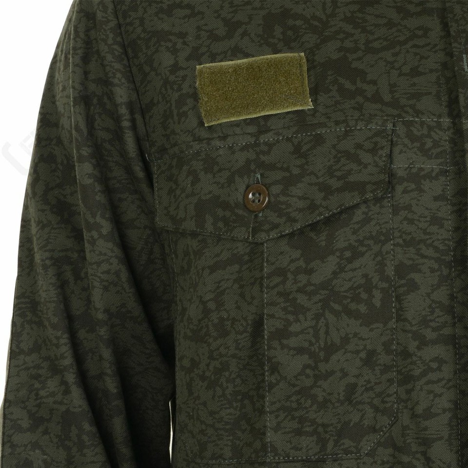 East European Czech M92 Forest Camouflage Field Jacket - Vintage Military Style