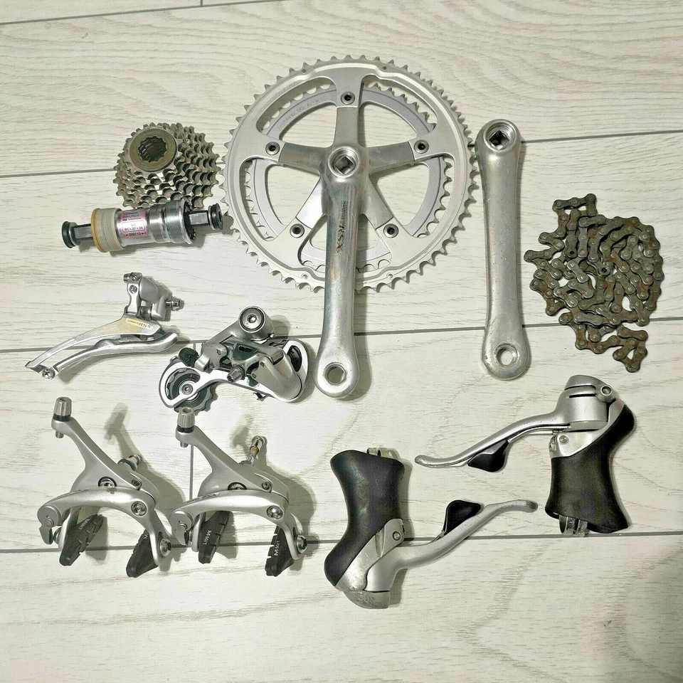 Classic Shimano RSX Road Bicycle Groupset 2x8 Speed Racing Bike Parts - Image 2 of 4