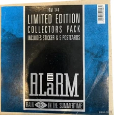 The Alarm - Rain In The Summertime  5 Postcards & Sticker  pack 1987 7" P/S