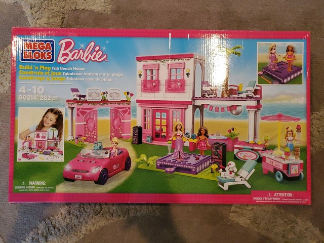 mega bloks barbie fab mansion