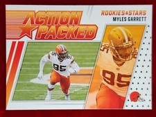 Myles Garrett 2021 Panini Rookies & Stars Action Packed I21 #AP5 Browns Bears