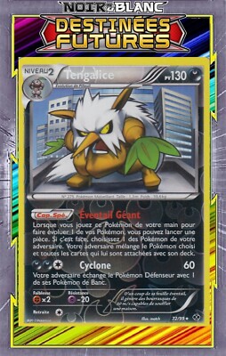 Tengalice Reverse - NB04:Zukünftige Schicksale - 72/99 - Französische Pokemon Karte
