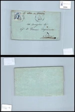 Storia postale Regno VEII da a sassone 13