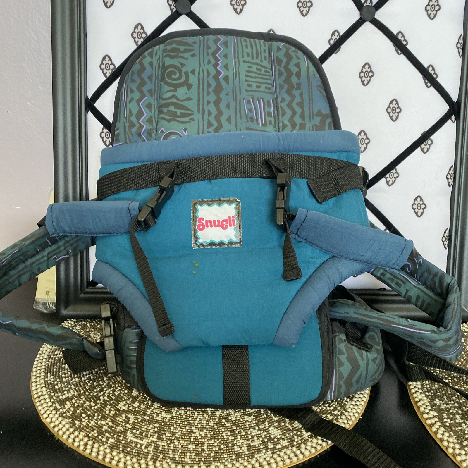 snugli baby carrier front backpack-image