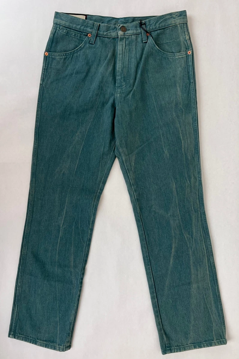 Green cotton best sale jeans
