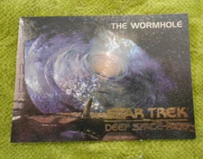 #D612. 1993  STAR TREK  DS9 SCIFI FOIL  SPECIAL CHASE CARD #5 THE WORMHOLE