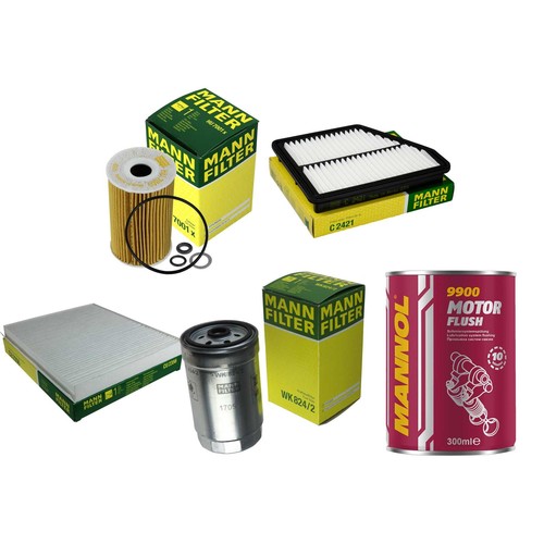 MANN-FILTER KIT D'INSPECTION Huile Moteur 10L 5W-40 MB 229.5 Pour EUR