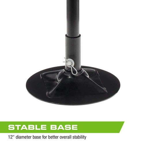 Lift Jack Support Stand W/ 1,500 lbs. Under Hoist Capacity and Adjustable Saddle - Picture 4 of 5