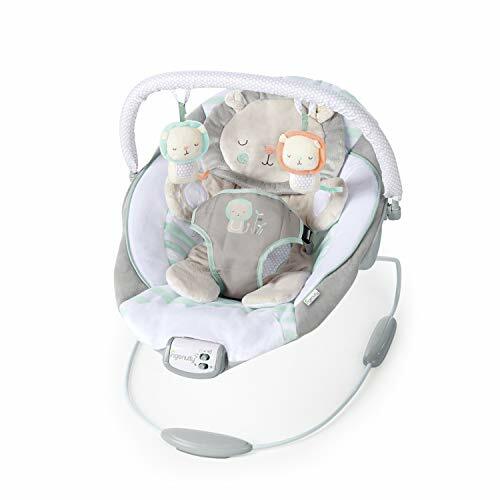 gray baby bouncer