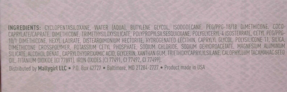 MALLY BEAUTY Ultimate Performance Liquid Foundation TAN 1 fl oz NEW & BOXED - Image 4 of 4