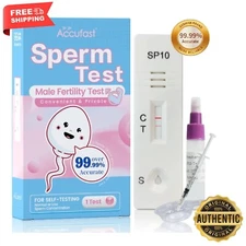 Accufast Sperm Test Male Pregnancy Preparation Accuracy 99% Count Check Fertlity