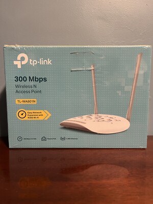 TP-Link WiFi Access Point TL-WA801N, 2.4Ghz 300Mbps Factory Sealed