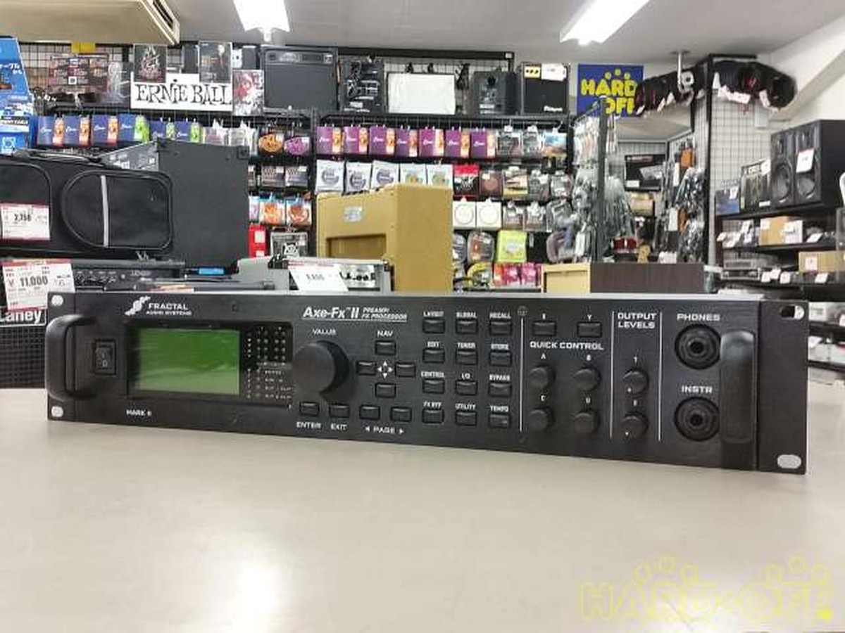 ギター FRACTAL AUDIO SYSTEMS AXE FX II MARK II Fractal Audio Axe FX II Mark II Effect Rack Used from JAPAN