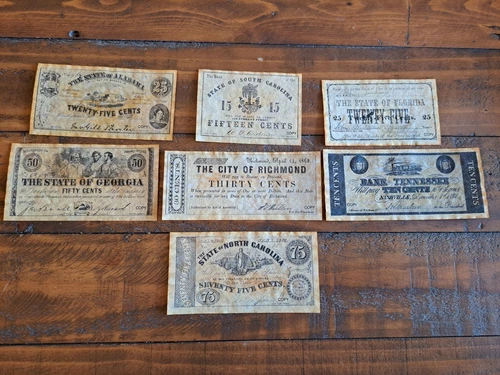 Replica Confederate Paper Money Souvenir
