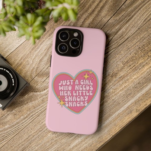 Cute Phone Case for Snack Lovers, Just a Girl Who Needs Her Little Snacky - 第 7/45 張圖片