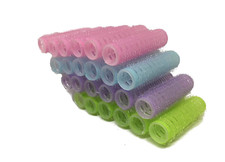 Pack of 24 Self Grip Mini Small Hair Curlers Vented Rollers Pro Salon Hairdressi