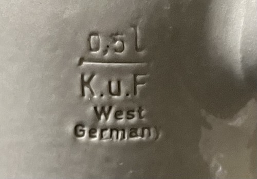KD German Rhine Line Die Marksburg b. Braubach am Rhein .5 Liter 5” Tall Mug - Picture 5 of 10