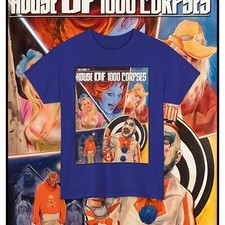 House of 1000 Corpses Rob Zombie Horror Movie Unisex Heavy Cotton Tee