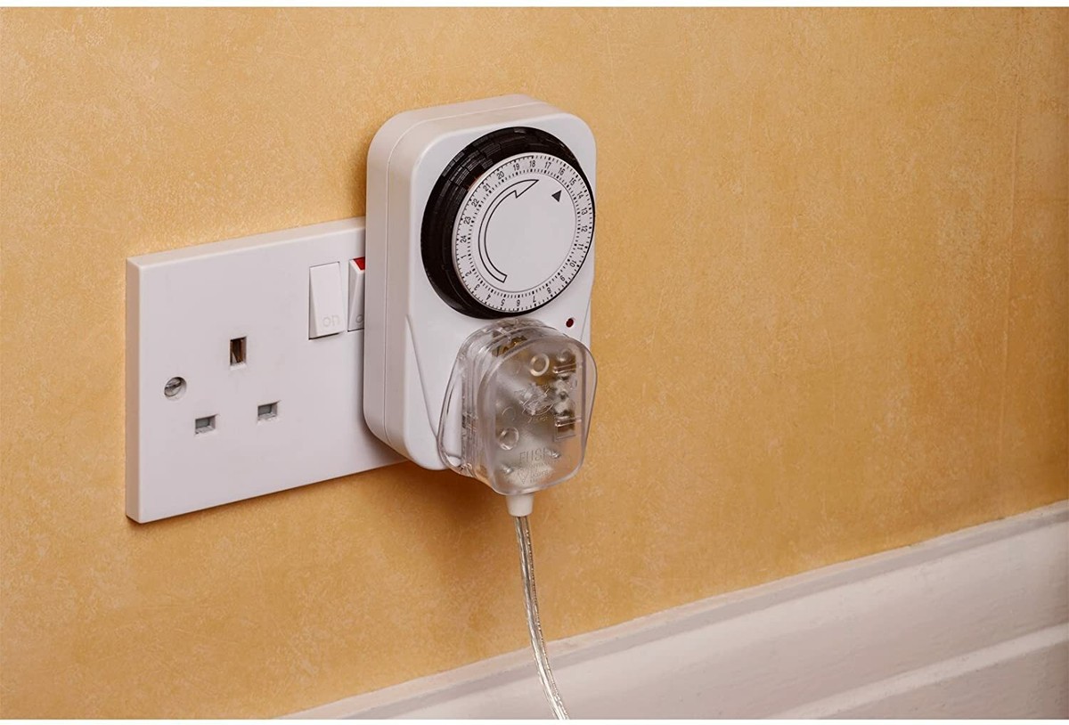 Plug Timers Ex-Pro 7 Day Basic Programmable Mechanical Timer Swtich For ...