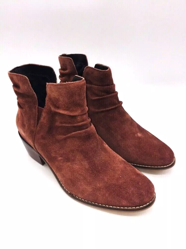 Cole haan alayna store suede bootie