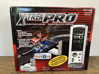 X-Trek Pro By SILVERLIT RC Remote Control For Slot Car Racing 80128 NIB ToysR Us