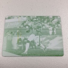 2019 Plates And Patches Carson Wentz Prestige Yellow Plate 1/1