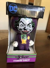 DC The Joker Molded Ceramic Standing Goblet 12 oz. By ICup New 